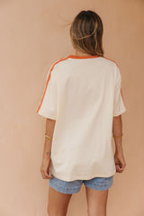 Palmira Graphic Tee - Cream - The Self Styler