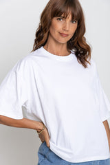 Koah Boxy-Fit Tee - White - The Self Styler