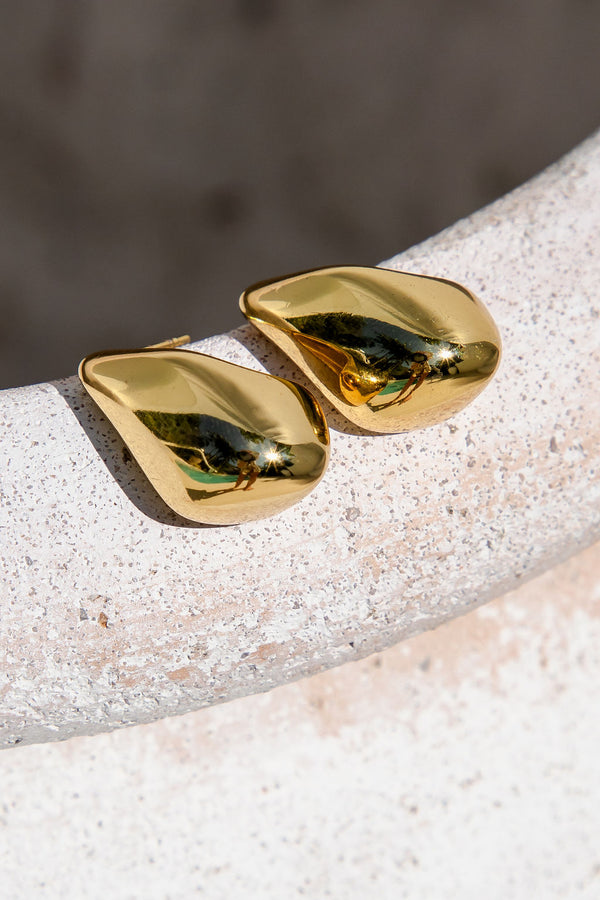 Anni Drop Earrings - Gold - The Self Styler