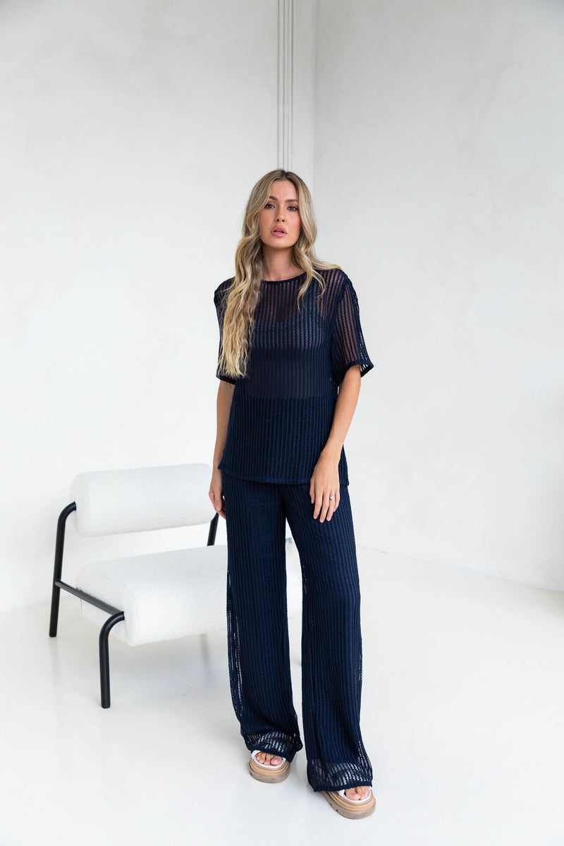 Zeena Pant - Navy - The Self Styler