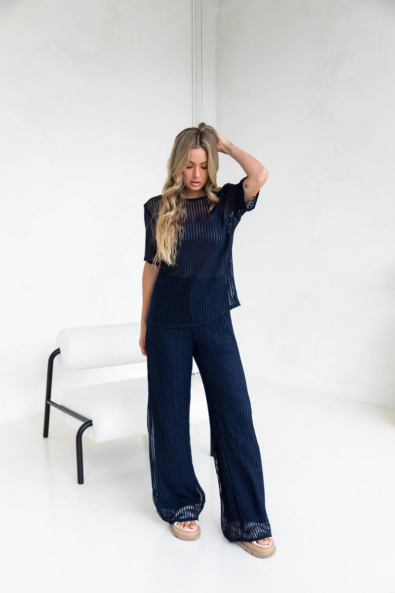 Zeena Pant - Navy - The Self Styler