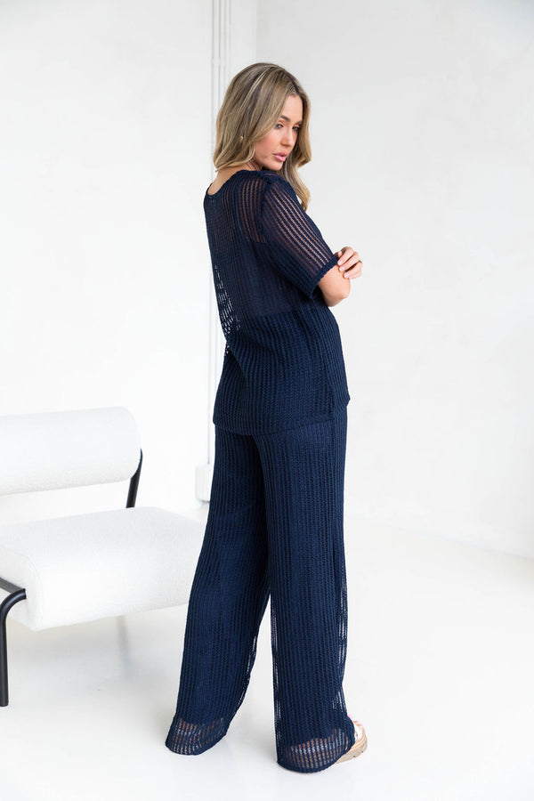 Zeena Pant - Navy - The Self Styler