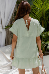 Bora Bora Mini Dress - Mint - The Self Styler