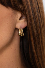 Venus Stud Earrings - Gold - The Self Styler