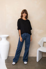 Sonny Relaxed-Fit Tee - Black - The Self Styler