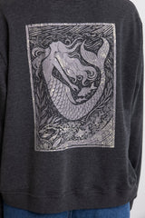 Siren Long Sleeve Graphic Top - Mermaid Print - The Self Styler
