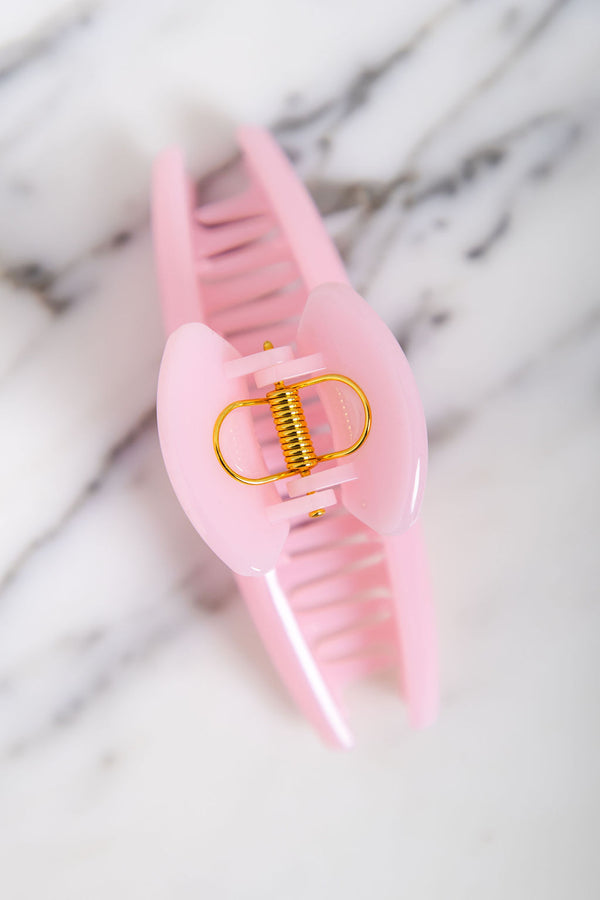 Suki Claw Hair Clip - Bubblegum Pink - The Self Styler