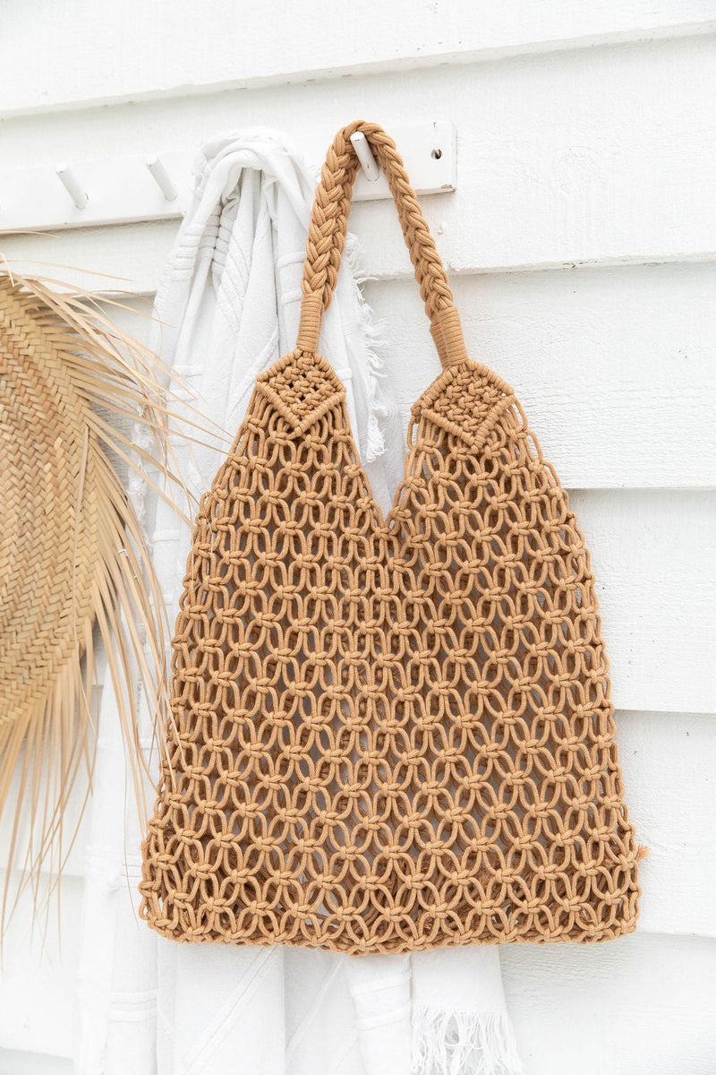Tahiti Woven Bag - The Self Styler