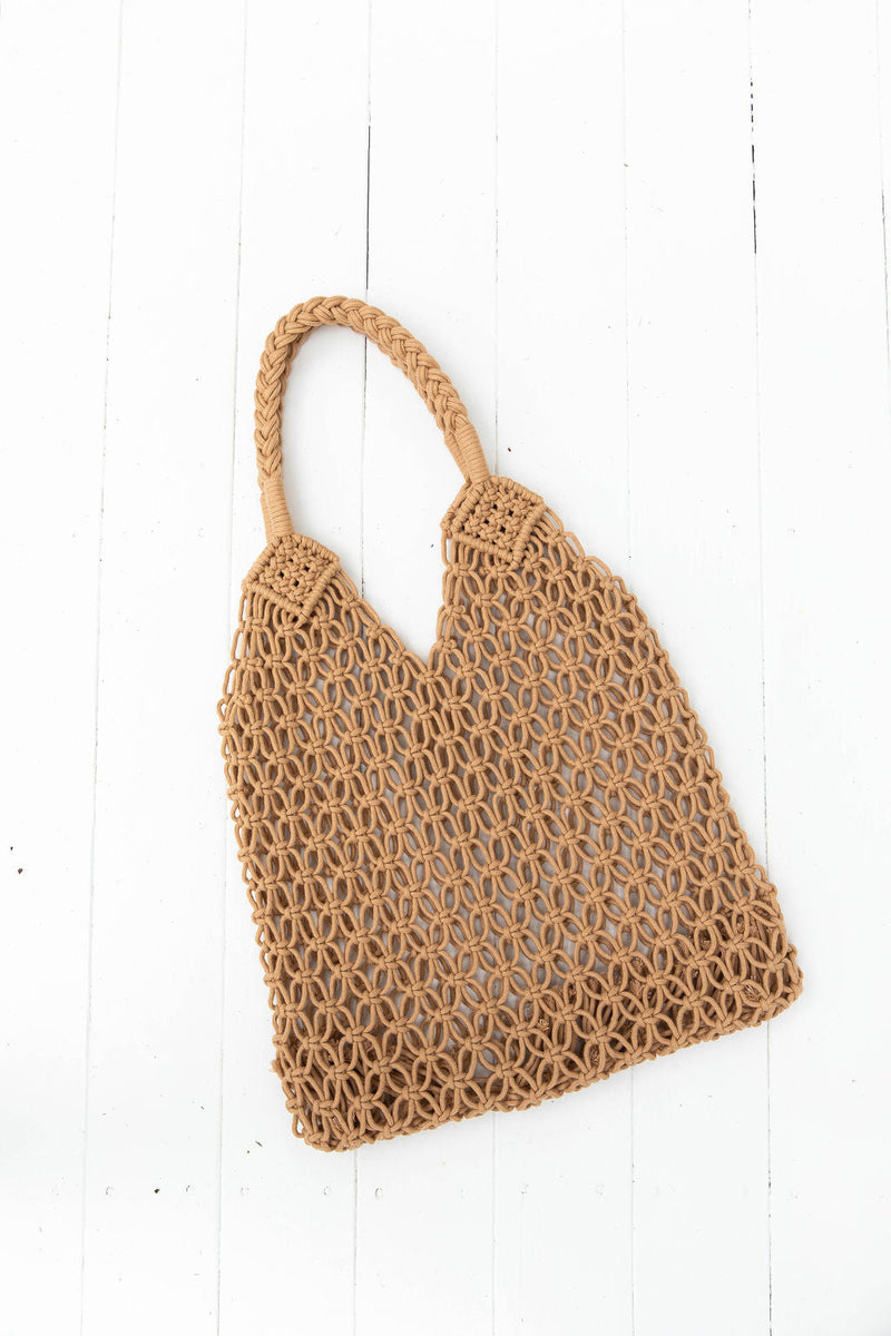 Tahiti Woven Bag - The Self Styler
