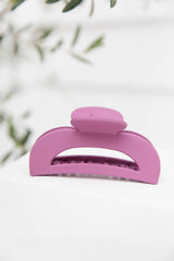 Alma Claw Clip - Grape Purple - The Self Styler
