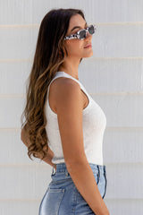 Lexi Singlet - Grey Marle - The Self Styler