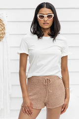 Jordan Knit Shorts - Mocha - The Self Styler