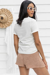 Jordan Knit Shorts - Mocha - The Self Styler