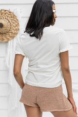 Remy Ruffle Top - White - The Self Styler