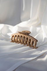 Regina Claw Clip - Matte Latte - The Self Styler