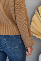 Felix Knit Sweater - Tan - The Self Styler