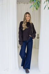 Mara Knit Jumper - Chocolate