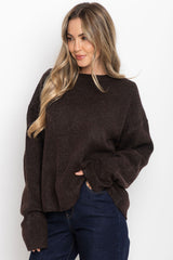 Mara Knit Jumper - Chocolate