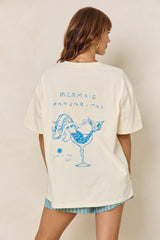Mermaid Margarita Tee - Cream - The Self Styler