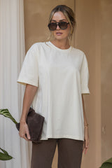 Sonny Relaxed-Fit Tee - Butter