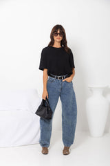 Sonny Relaxed-Fit Tee - Black