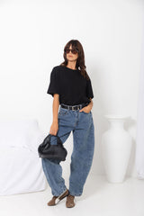 Sonny Relaxed-Fit Tee - Black