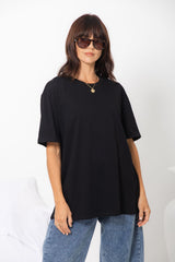 Sonny Relaxed-Fit Tee - Black