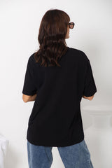 Sonny Relaxed-Fit Tee - Black
