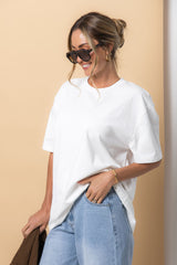 Sonny Relaxed-Fit Tee - White