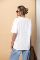Sonny Relaxed-Fit Tee - White
