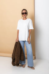 Sonny Relaxed-Fit Tee - White