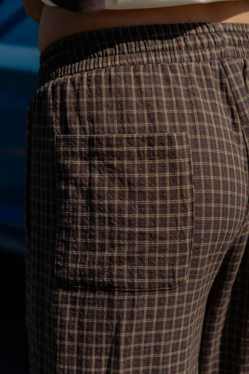 Landon Wide Leg Pants - Chocolate Check – The Self Styler