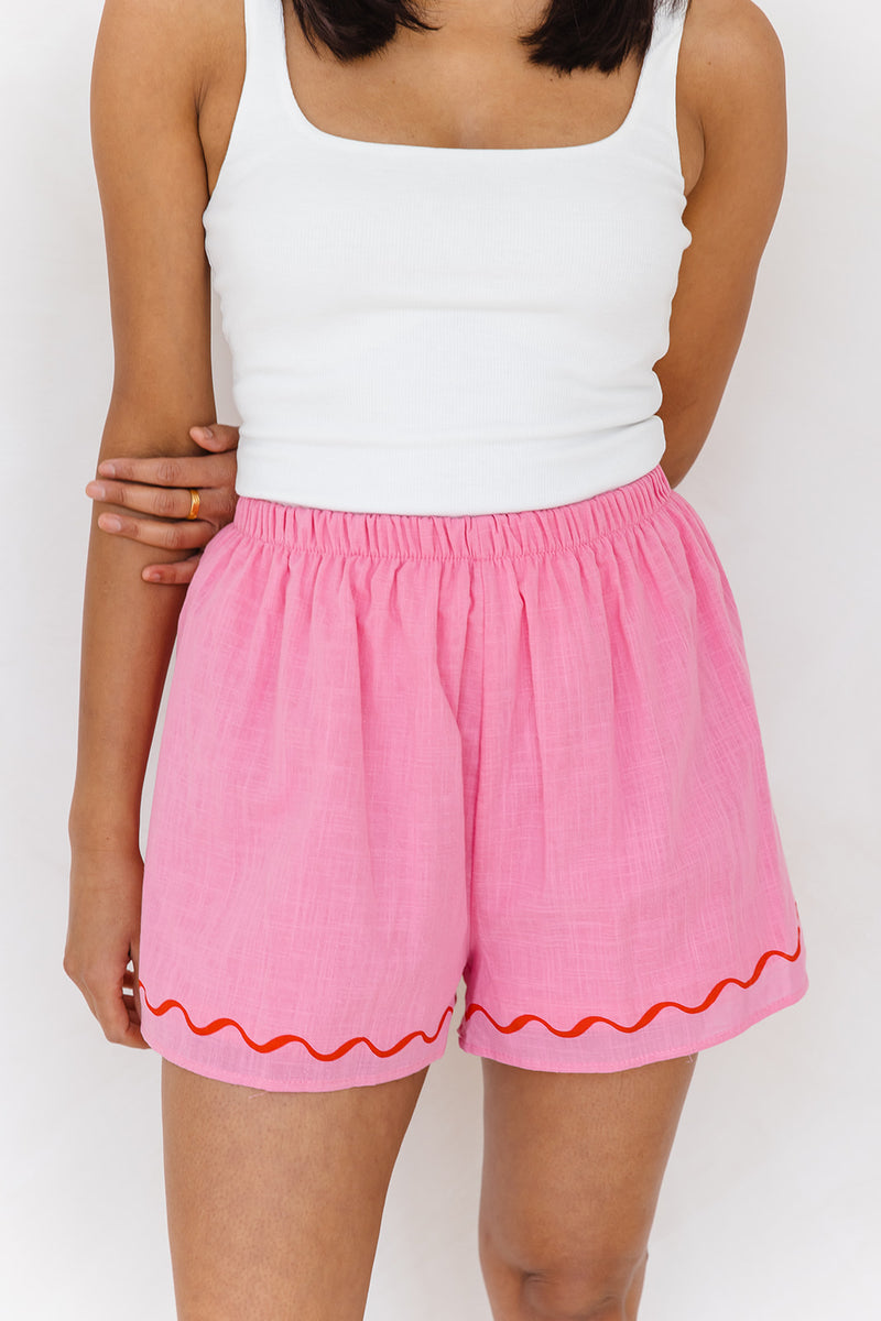 Tani Shorts - Pink - The Self Styler