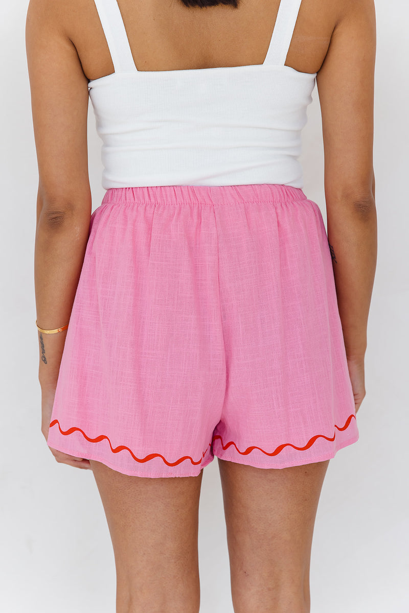 Tani Shorts - Pink - The Self Styler