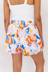 Bonnie Shorts - Vibrant Watercolour Print - The Self Styler