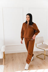 Mackenzie Trackpants - Chocolate - The Self Styler