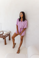Dune Shorts - Lilac - The Self Styler - The Self Styler