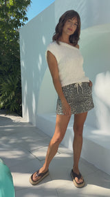 Avalon Off-The-Shoulder Top - Ivory Cream