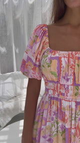 Cinque Terre Mini Dress - Limoncello Print - The Self Styler