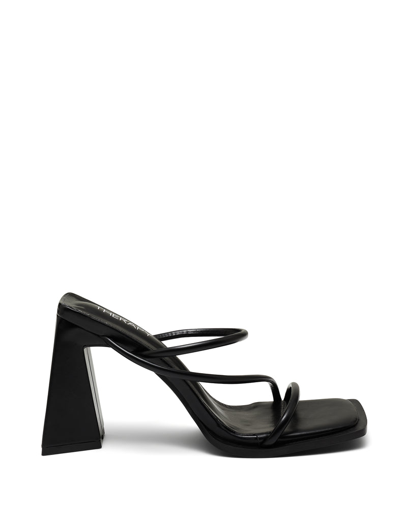 Heaven Chunky High Heel - Black - The Self Styler