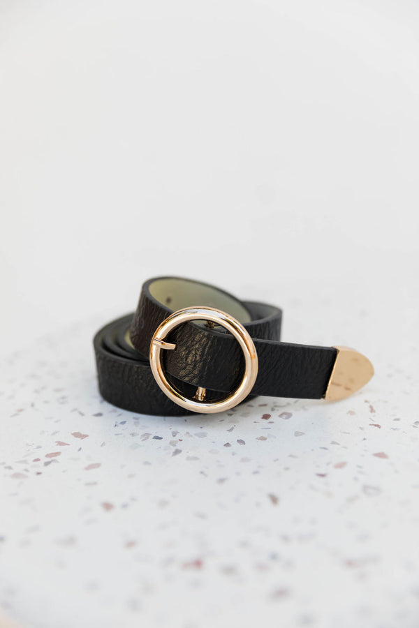 Tanner Belt - Black - The Self Styler