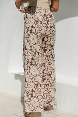 Oak Cotton Pant - Choc Truffle - Ti Amo - The Self Styler - The Self Styler