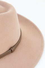 1 ELKA WOOL FEDORA HAT - CAMEL - The Self Styler