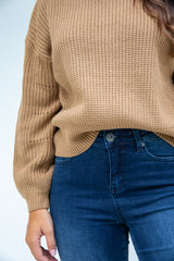 Felix Knit Sweater - Tan - The Self Styler