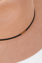 Bentley Fedora Hat - Tan - The Self Styler
